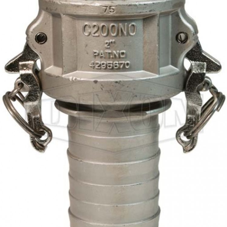 RC200BLNO – Boss-Lock Cam & Groove Notched Type C Coupler x Hose Shank